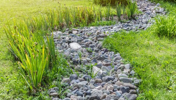 River Rock Garden Installation in San Jose