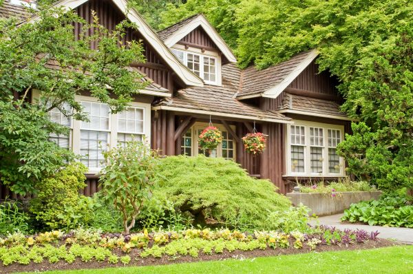 Log Home Landscaping in San Jose
